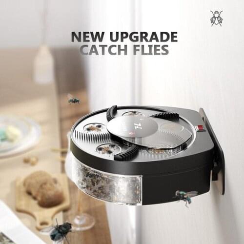 Electric Flytrap Automatic Pest FlyCatcher Fly Killer Fly Trap Device Insect Pest Reject Control Wireless USB Garden Tools