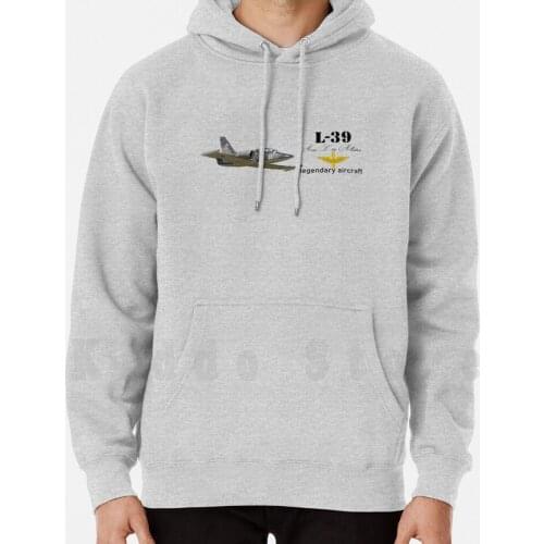 L-39 hoodie long sleeve Sibosssr L 39 Plane Fighter Bomber Pilot Plans Airplane Training Aero L 29