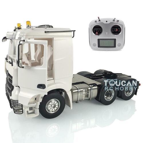 LESU 1/14 RC Metal 6*6 Chassis Hercul Tractor Truck DIY Cabin Radio Sound ESC THZH0790-SMT2