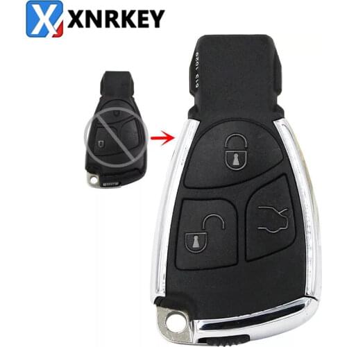 3 Buttons Modified Car Key Replacement 3 button Remote Key Shell For Mercedes Benz C B E Class W203 W211 W204 YU BN CLS CLK
