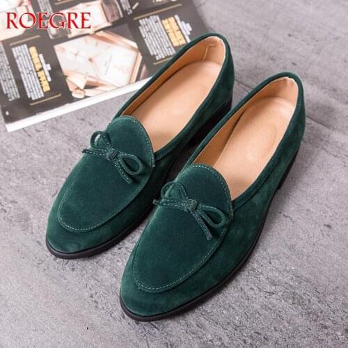 2020 Men Casual Comfortable Suede Loafers mens Driving Shoes Flat Wedding Shoes Fashion Leather Oxford Shoes Male Big Size 47