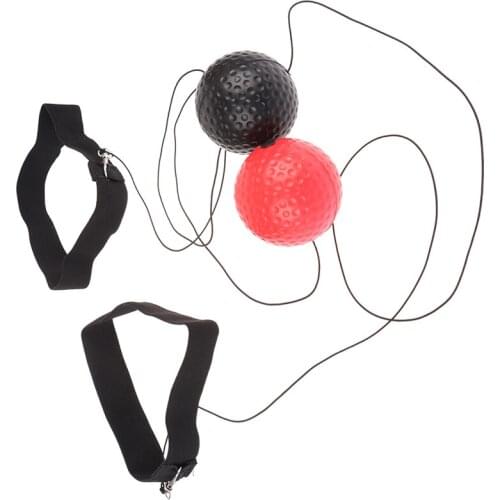 PU Ball Head-mounted Speed Ball Boxing Magic Ball Fight Ball Headband For Reflex Reaction Speed Training In Boxing Punching