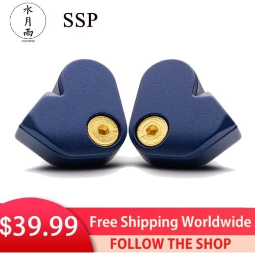 MOONDROP SSP IEM N52 Super Spaceship Pulse Headset BeryIIium-Coated Dome Diagphragm Dynamic Driver In-Ear Earphones 2Pin 0.78mm