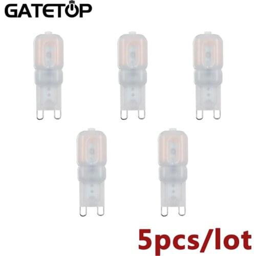 Super Bright Chandelier Lights G9 2.5W LED Light with PC Cover 230V SMD2835 14pcs Led Lamp