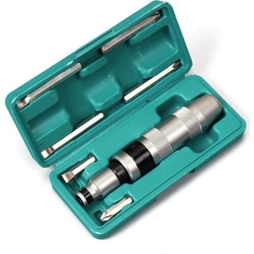 7pcs Impact Screwdriver Impact Screwdriver-Impact Knife Screwdriver Bits Screw Extractor for Repairing Driver Set Repair Tools