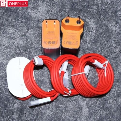 Oneplus charger Mclaren Warp charger 5V/6A 30W Black USB wall power Adapter Dash Type c cable For oneplus 7 pro 7T Pro 5 5t 3 3t