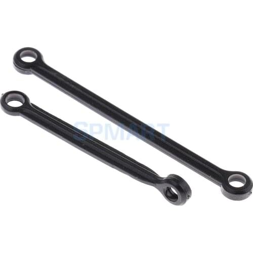 2x Black K989-41 Servo Link Connecting Steering Tie Rods for WLtoys RC Truck
