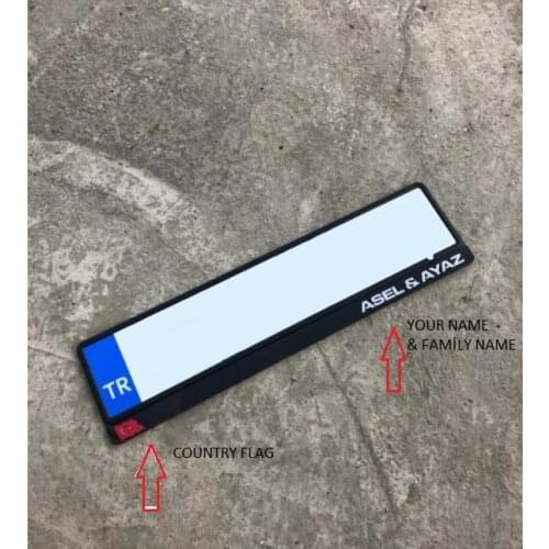 2 PCs-LASER CUT PLATES of, PLEKSİ plates OF, NAMED plates of personalised