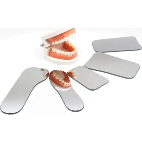 5 pcs/set Dental mirror dental photography mirrors orthodontics products Double-Sided Mirrors Tools Glass Material Dentistry