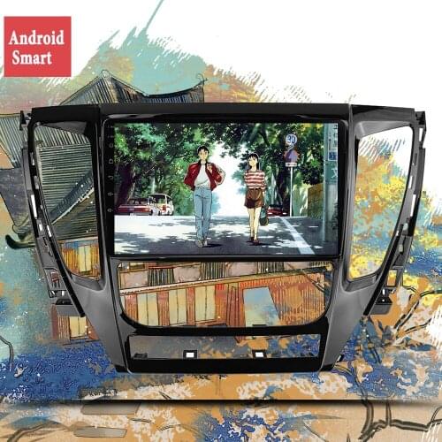 Car Android 10.0 DVD Player 2 Din Car Radio for MITSUBISHI PAJERO 2016 2017 2018 GPS Navigation 8 Core 6+128G Autoradio Headunit