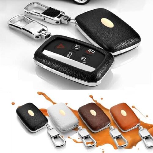 Car Key Case Shell Cover For Land Rover A9 Range Rover Sport Evoque Freelander 2 DISCOVERY 4 for Jaguar XE XJ XJL XF C-X16 V12
