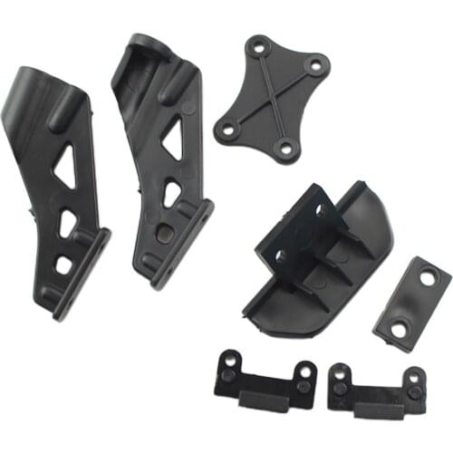 Black Anti Collision Bumper Tail Wing Parts Fits WLtoys 144001 Car Accs