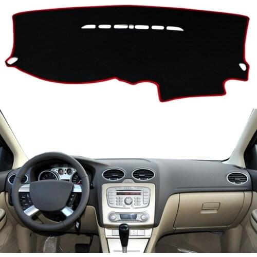 For Ford Focus 2 MK2 2005 2006 2007 2008 2009 2010 2011 Dashmat Dashboard Cover Mat Pad Dash Sunshade Carpet Rug Car Accessories