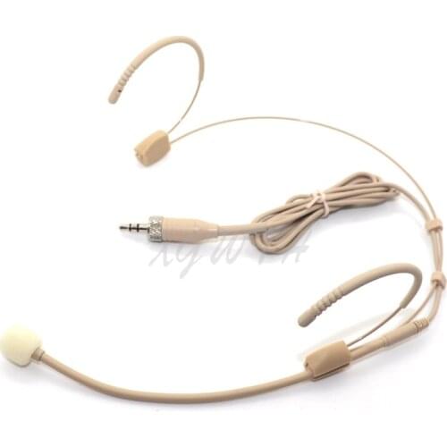 Skin Cardioid Headset Microphone Condenser Mic For Sennheiser G1 G2 G3 G4 Wireless Transmitter Interview Speech Sing Recording