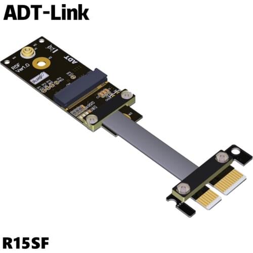 M.2 A.E. key WiFi To PCIe x1 Extender Adapter Riser Gen3.0 Wireless network Card M.2 WiFi (Key A.E.) to PCIe x1 extender cable