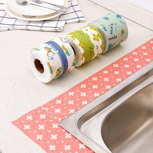 Cute Kitchen Toilet Anti-fouling Sticker Cartoon Bathroom Corner Waterproof Sink Edge Seam Baseboard Shield Decorative Stickers