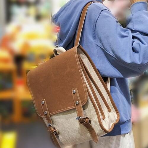 Fashion Women Leather Backpack Large Capacity Shoulder Bags School Backpack for Teenage Girls Mochila Feminina Backpacks Purse