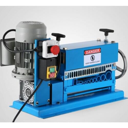 NEW Manual & Motor Operated Wire Cable Stripper Stripping Recycle Copper Machine