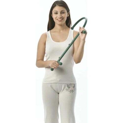 Practical Thera Cane Back Hook Massager Neck Self Muscle Pressure Stick Tool Manuel Trigger Point original point massage rod