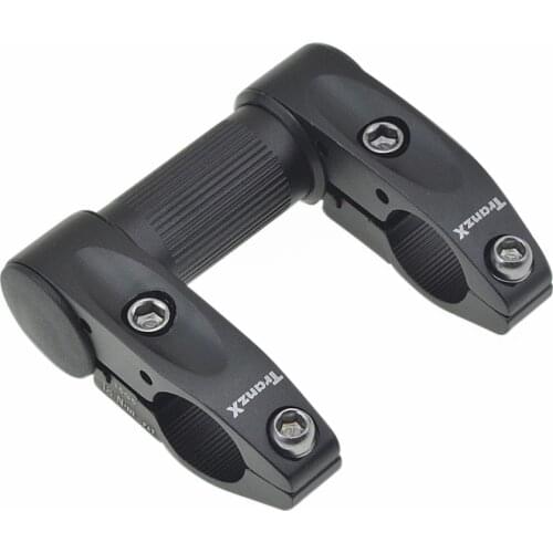 Adjustable Double Stem Folding Bike Stem Bmx Stem Riser Bicyle Handlebar Stem for 25.4mm Handlebar BSB074