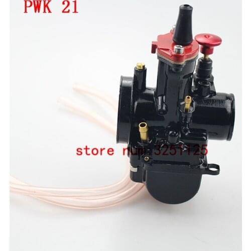 Motorcycle ATV Universal 21mm Carburetor Parts fit for PWK 21 Mikuni Maikuni Scooters With Power Jet