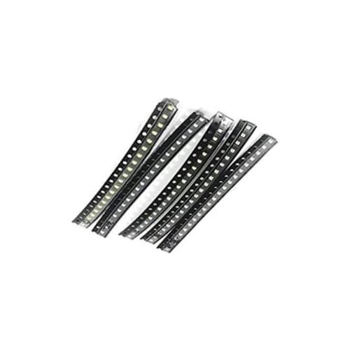 XFCZMG 140PCS 7 Colors 0805 SMD Super Bright LED Blue Red White Green Orange Yellow Pink 20pcs Each Color