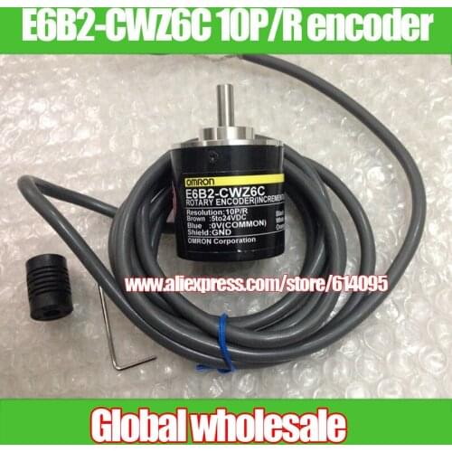 1pcs E6B2-CWZ6C 10P/R encoder for Omron / incremental rotary encoder / low pulse encoder