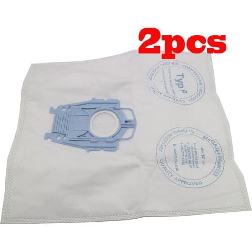 2pcs Good Vacuum Cleaner Microfleece Type P Filter Dust Bag for Bosch Hoover Hygienic professional BSG80000 468264 461707