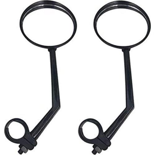 2Pcs 360 Degree Rotation Bike Bicycle MTB Convex Bar Rear View Mirror for Cycling Bike Accessories equipment