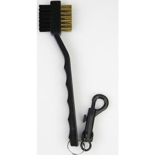 2 Sided Golf Putter Wedge Ball Groove Cleaner Kit Cleaning Tools Golf Club Brush Golf Groove Cleaning Brush Golf Training Aids