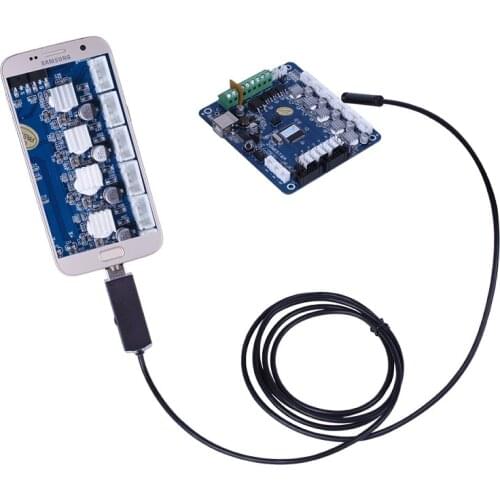 5.5mm 2in1 Interface Android Endoscope Waterproof Windows USB Android 1m 2m 5m 10m soft hard Cable inspection Endoscope Camera