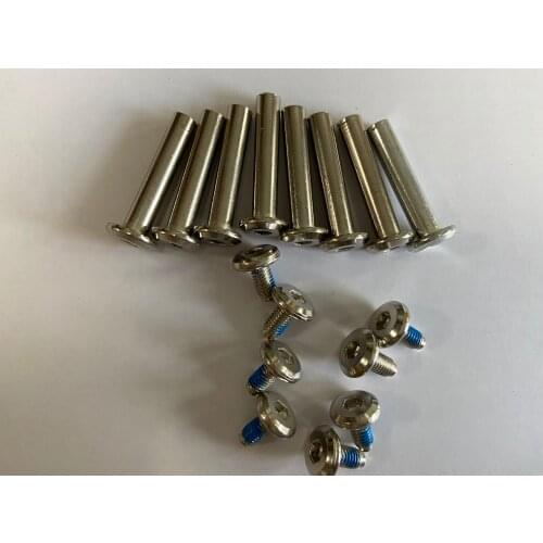 8 pcs Inline Skate Replacement Bearings OD 6mm Skating Screws For Roller Blades Replacement Skate Wheel Axles Repair kit