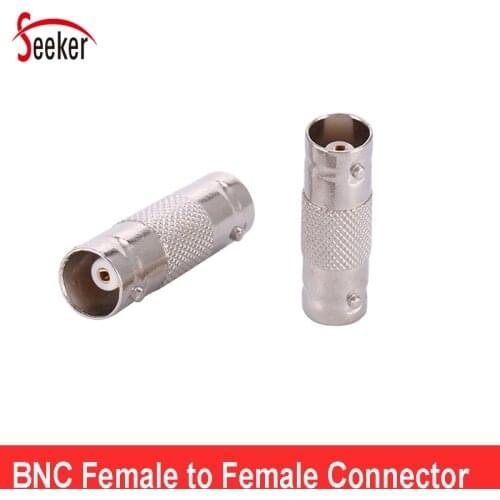 Hot Sale CCTV Surveillance Parts BNC Female Connector to BNC Female Adapter Plug Coupler Coax BNC Extender for CCTV Cameras