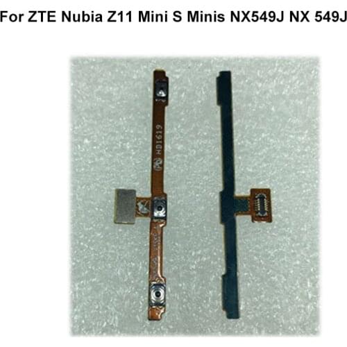 For ZTE Nubia Z11 Mini S Minis NX549J NX 549J Power Volume Button Flex Cable Power On Off Volume Up Down Connector