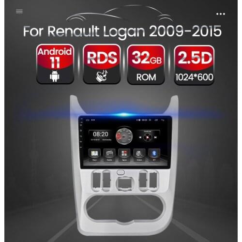 4 core car radio multimedia player For Renault Logan 1 Sandero Lada Lergus largus Dacia 2010 - 2015 android GPS audio system