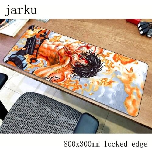 One Piece mousepad gamer 800x300X3MM gaming mouse pad large cute notebook pc accessories laptop padmouse ergonomic mat