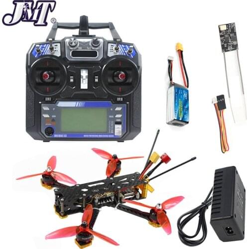 JMT F220 220mm 5inch PNP RTF FPV Racing Drone with Razer Micro 1200TVL Camera 60mm RP-SMA Antenna 5.8G 40CH FPV Goggles Monitor