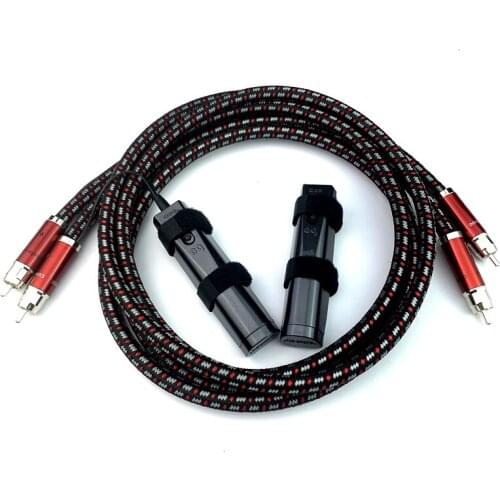 New Pair HiFi Audio COLORADO RCA Cable with Update 72V DBS for Amplifier CD Player Home Theater