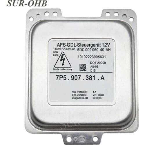 NEW Xenon Headlight Ballast 7P5907381A AFS GDL Steuergerat 5DC009060-40AH 7P5907381B 5DC009060-40AJ for Cayenne SUV 958 GTS 4S