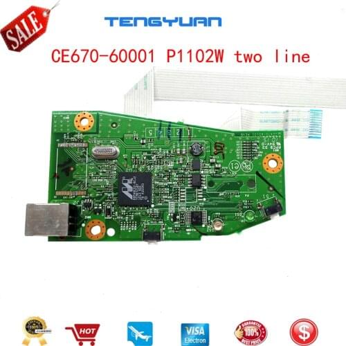 Original Mainboar for HP P1102W P1102 Formatter board CE670-60001 CF427-60001CE668-60001 RM1-7600-000CN printer parts