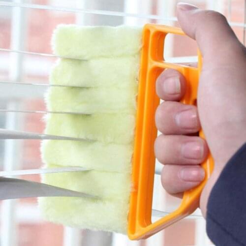 Window Cleaning Brush Useful Microfiber Blind Air Conditioner Duster Cleaner with Washable Washable Air Conditioner Duster Tool