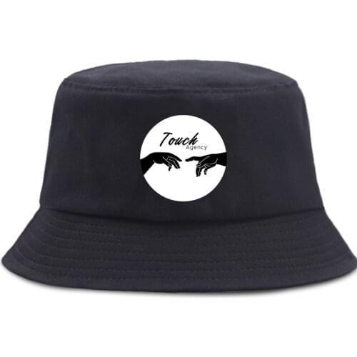 Michelangelo Touch Agency Fisherman Hat Summer Foldable Beach Cap Casual Unisex Bucket Hats Sun Shade Outdoor Fishing Men Caps