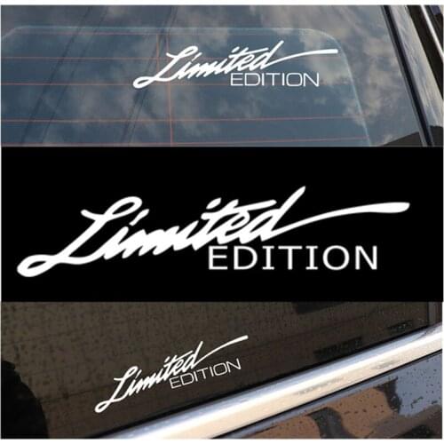 Car Styling Sticker LIMITED EDITION Creative Vinyl for Ford focus 2 3 mk3 mk1 fiesta mk7 ranger Suzuki Swift Jimmy Grand Vitara