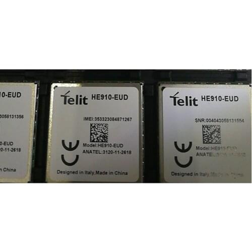 Telit HE910 Series multi-band UMTS HSPA+ module HE910-EUD for EMEA APAC Brazil built-in GPS 800/850MHz 900MHz 2100MHz