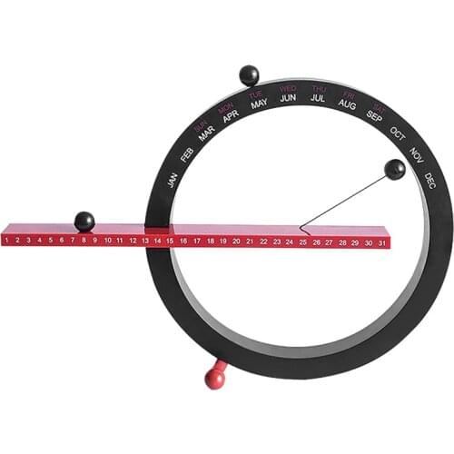 Xiaomi Ins Nordic Style Creative Fashion Time Perpetual Table Calendar Manual Desk Home Decoration Best Birthday Gift