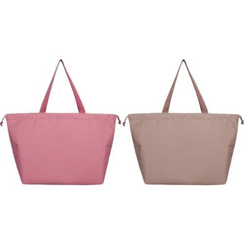 Waterproof Portable Nylon Handbag Clothing Finishing Storage Bag Washing Supplies Beam Mouth Bag Daily Necessities liberal