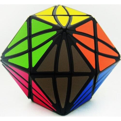 Lefang Eye Magic Cube Black Strange-shape Magic Cube Speed Twist Puzzle Educational Toys Cubo Magico Toys For Children Kids