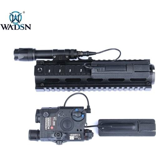 WADSN Airsoft 4.125" ITI TD Scar Pocket Panel Remote Switch Pad Tail Protect Slot Fits 20mm rails PEQ15 Scout Light Accessory