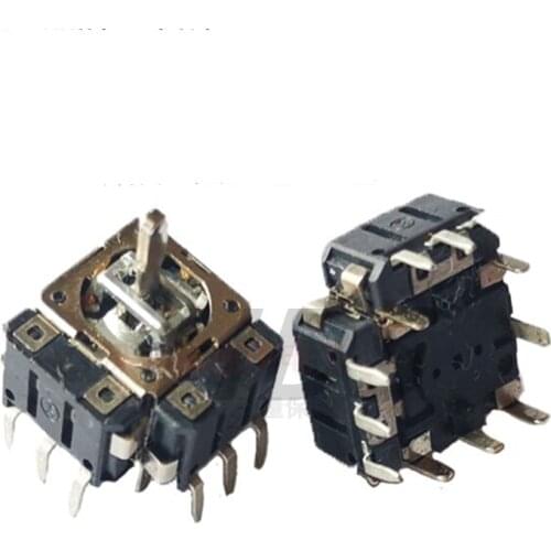 2 Pieces FJ06K-S PSP Rocker Joystick With Push Switch Potentiometer B10K-60° Five-Way Switch