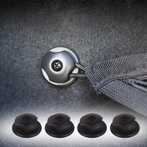 4X Cargo Net Replacement Hooks Hardware Kit Car Hook Mounting Points for Car Trunk Storage Organizer Truck Nets